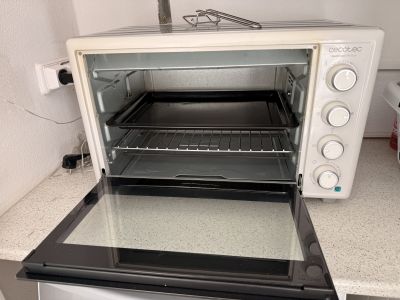 Cecotec Bake&Toast 790 Gyro 46 Liter Minibackofen mit Umluft & Drehspieß