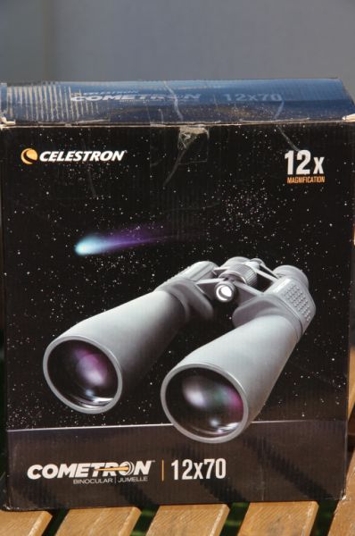 CELESTRON Fernglas "Cometron" 12x70, Sehfeld 4,6 Grad, Gewicht ca. 1,4 kg, brillenträgergeeignet