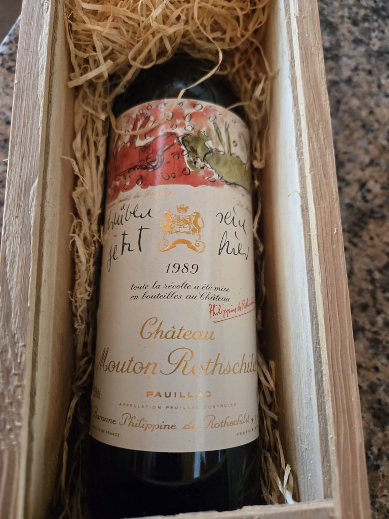 Château Mouton Rothschild 1989