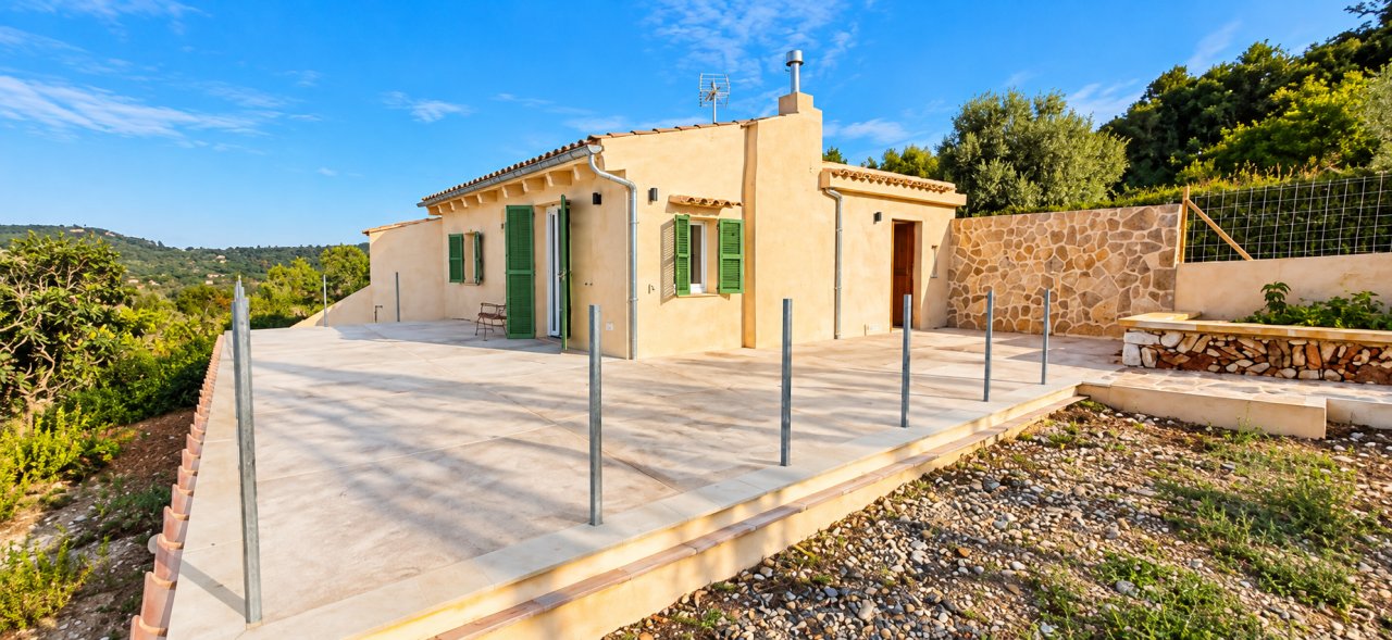 Charmantes, renoviertes Landhaus zur Miete oben in Felanitx