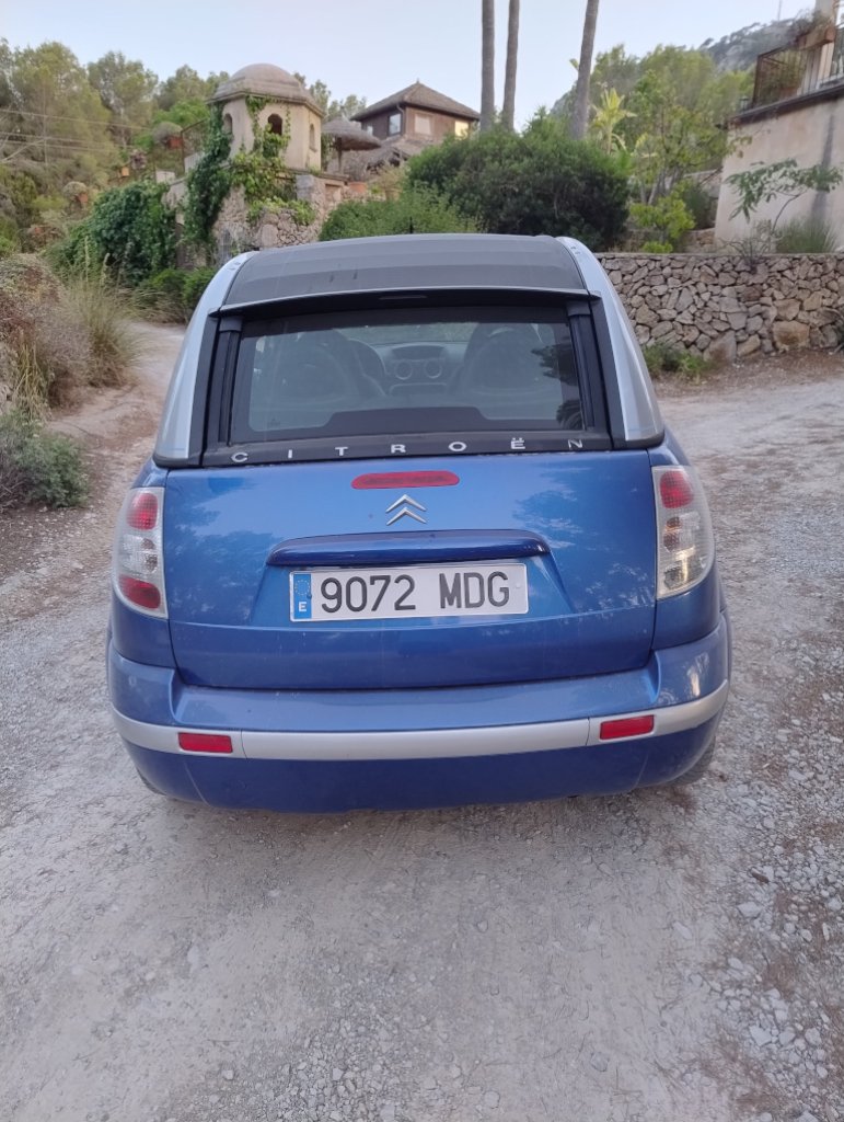 Citroën C3 Pluriel 1.4i Côte Sud bleu grand pavois