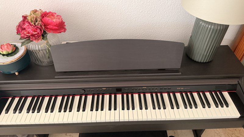Classic Cantabile DP-50 Digital Piano  88 gewichtete Tasten  inkl. Klavierbank  Top Zustand