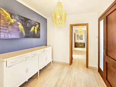 Colònia de Sant Pere: Casa moderna cerca del puerto  Piscina, apartamento independiente y licencia de alquiler vacacional