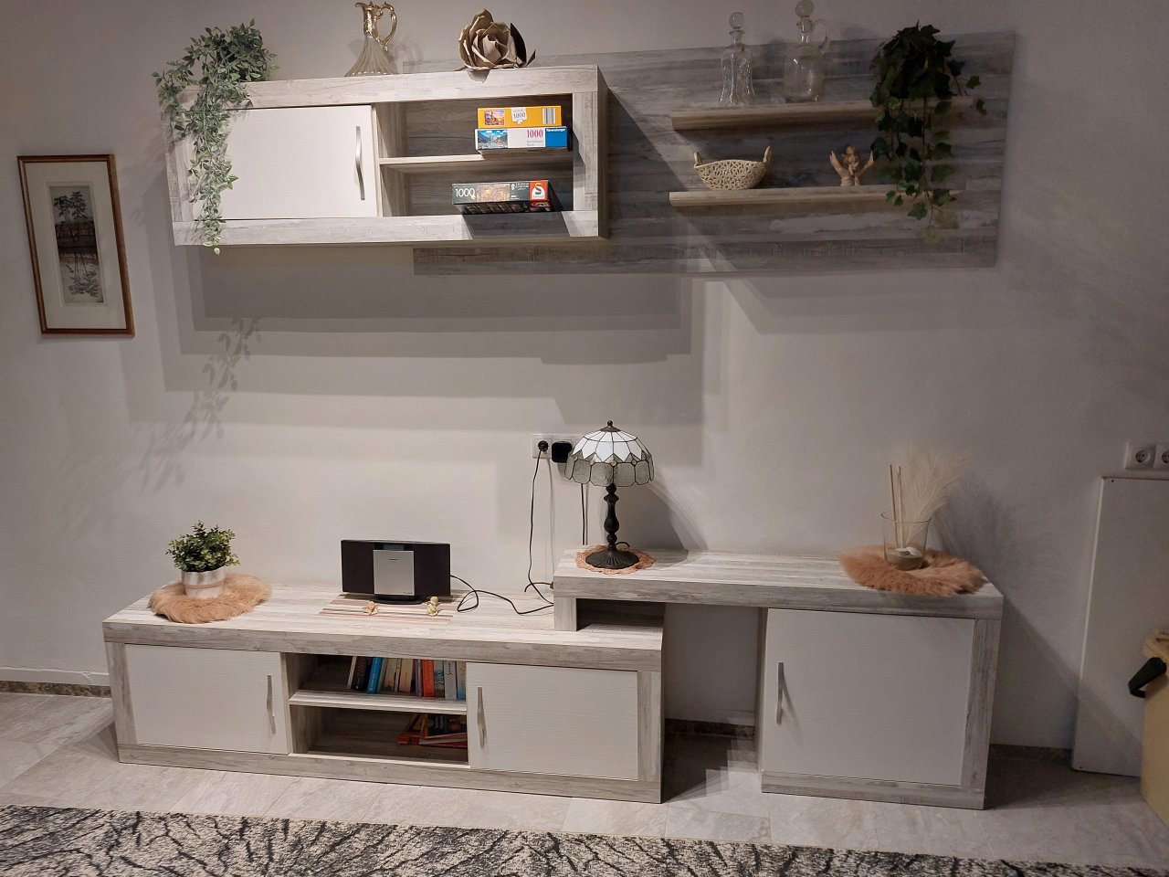 Conjunto completo de muebles de salón en venta