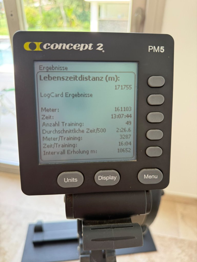 Concept2 RowErg PM5 - Rudergerät
