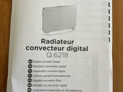 Convector QILIVE Q.6218 Weiß , 2000W, Digital