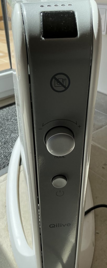 Convector Qilive Q6218 2000W, Weiß Digital wNEU!