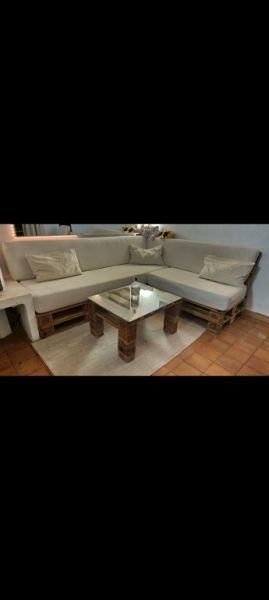 Couch/ Sofa and coffee table