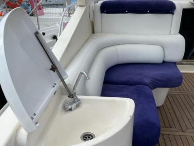Cranchi Mediterranee 12 Meter Motoryacht mit Kabine 2 Volvo Diesel