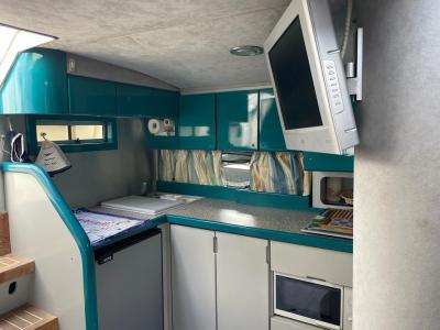 Cranchi Mediterranee 12 Meter Motoryacht mit Kabine 2 Volvo Diesel