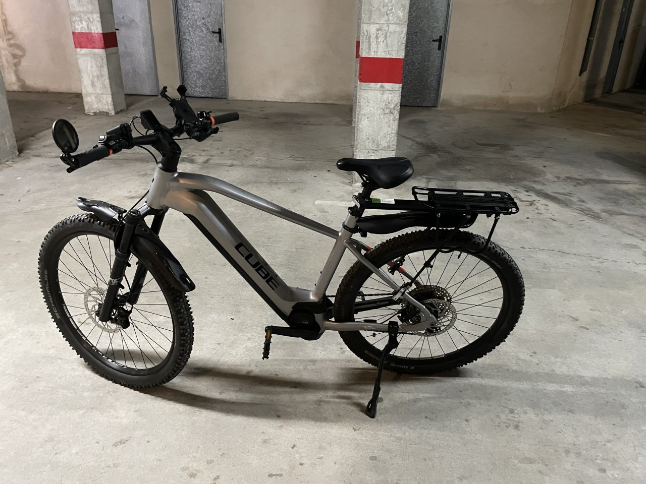 Cube E MTB Silver Reaction SL