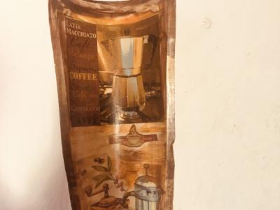 Roof tiles with tea light