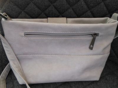Damen- Handtasche ..Fb. grau ...25 x 17 cm