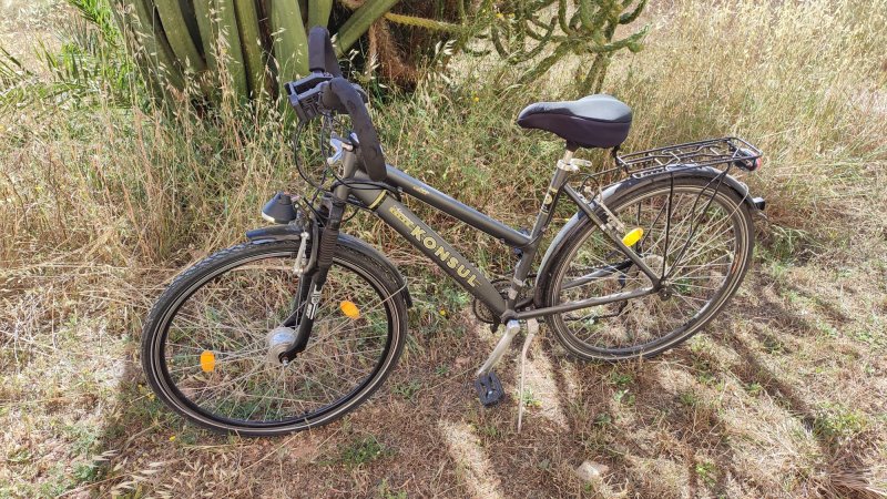 Women's bike with gel saddle 28-inch