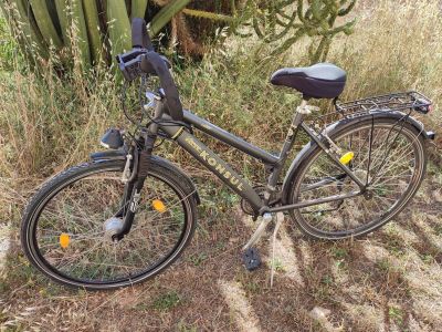 Women's bike with gel saddle 28-inch
