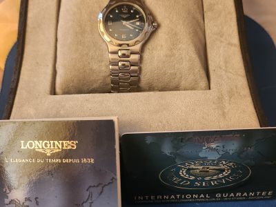 Women's luxury watch model: Longines Conquest