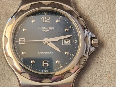Women's luxury watch model: Longines Conquest