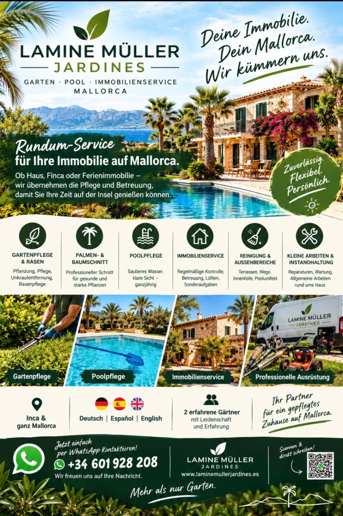 YOUR PROPERTY. YOUR MALLORCA. WE TAKE CARE OF IT.
