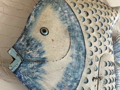 Deko Fisch, Metall