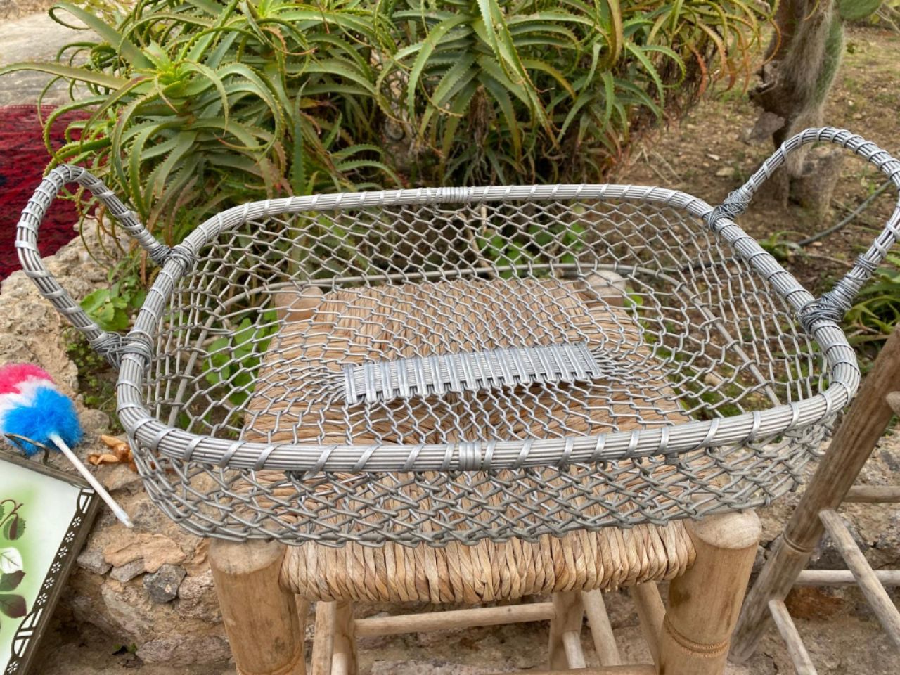 DEKO Obstkorb aus Draht