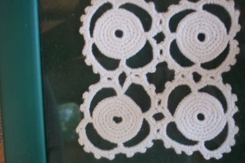 Decorative framed rugs