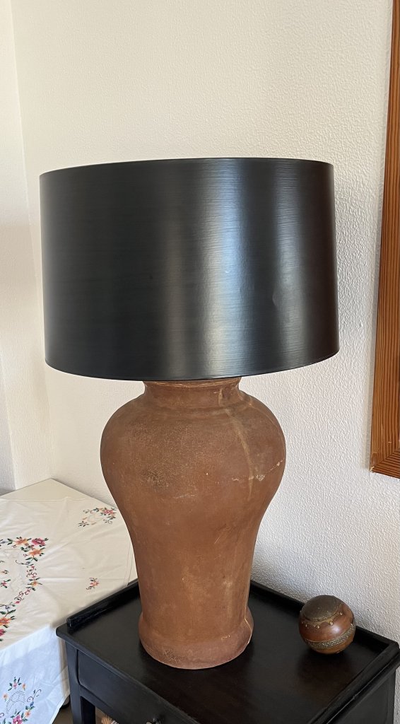 Dekorative  XL Lampe