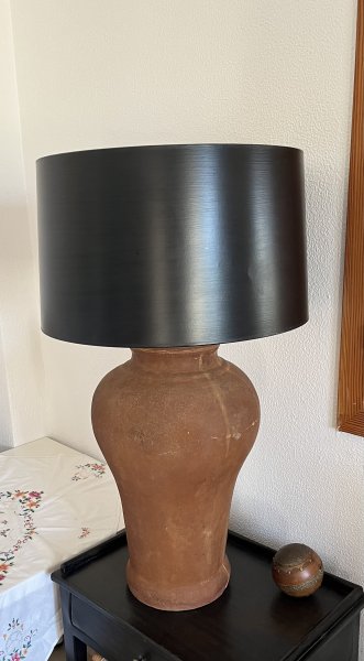 Dekorative  XL Lampe