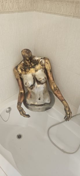 Decorative Female Torso Sculpture