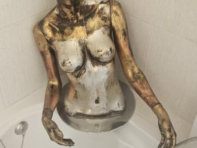 Decorative Female Torso Sculpture