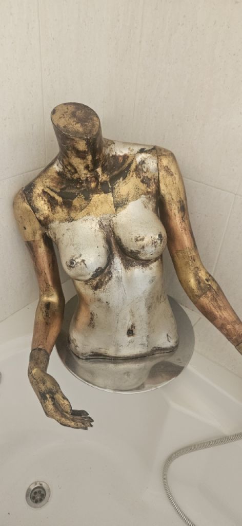 Decorative Female Torso Sculpture