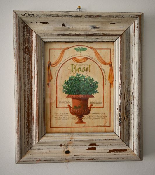 Decorative picture set "Herb motifs"