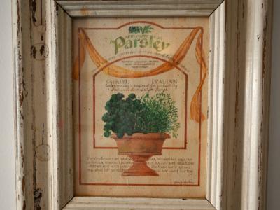 Decorative picture set "Herb motifs"