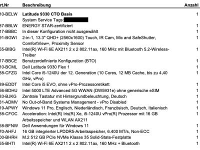 Dell Latitude 9330 2in1 | LTE | QHD+ Touch | 16GB/512GB | Deutsche Tastatur (QWERTZ) WIE NEU