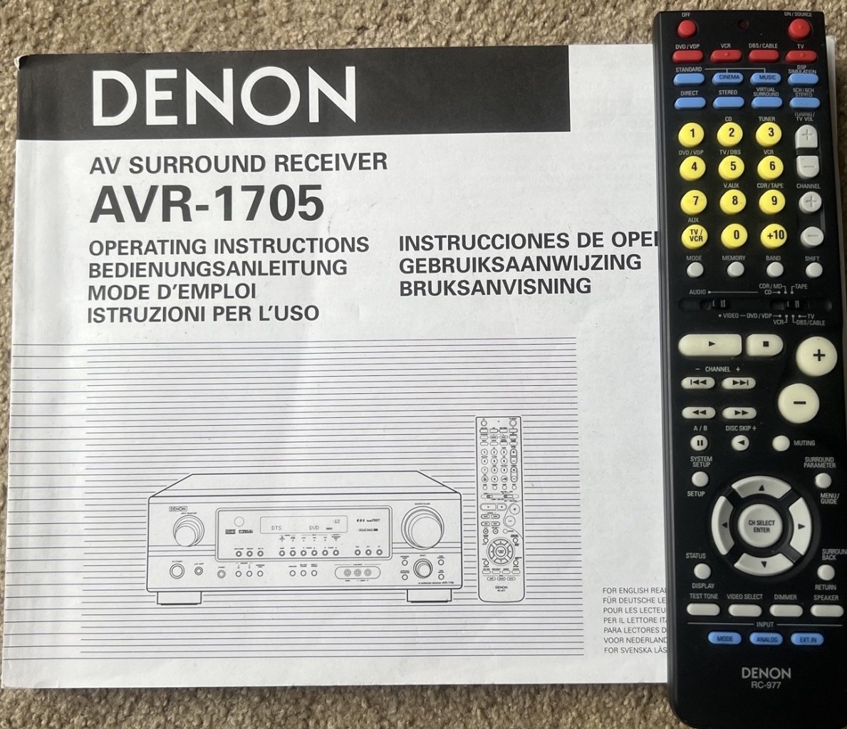 Denon Surround-Receiver AVR-1705