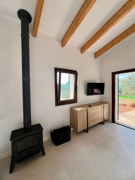 Designer country cottage with air/AC, fireplace and maximum privacy — Zona Santanyí
