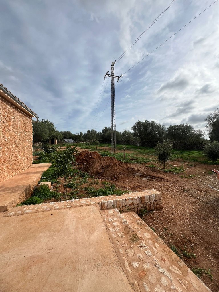 Designer country cottage with air/AC, fireplace and maximum privacy — Zona Santanyí