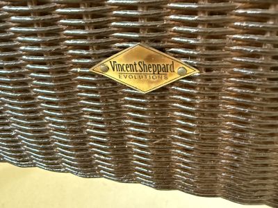 Designer Lederschreibtisch Ernest