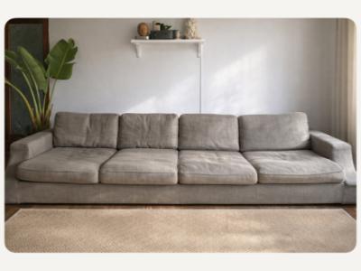 Designer sofa by Giorgetti