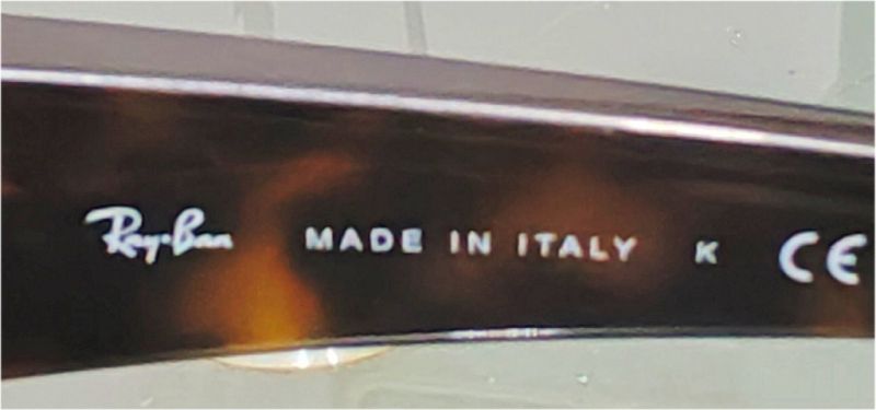 Designer-Sonnenbrille von Ray Ban, Made in Italy