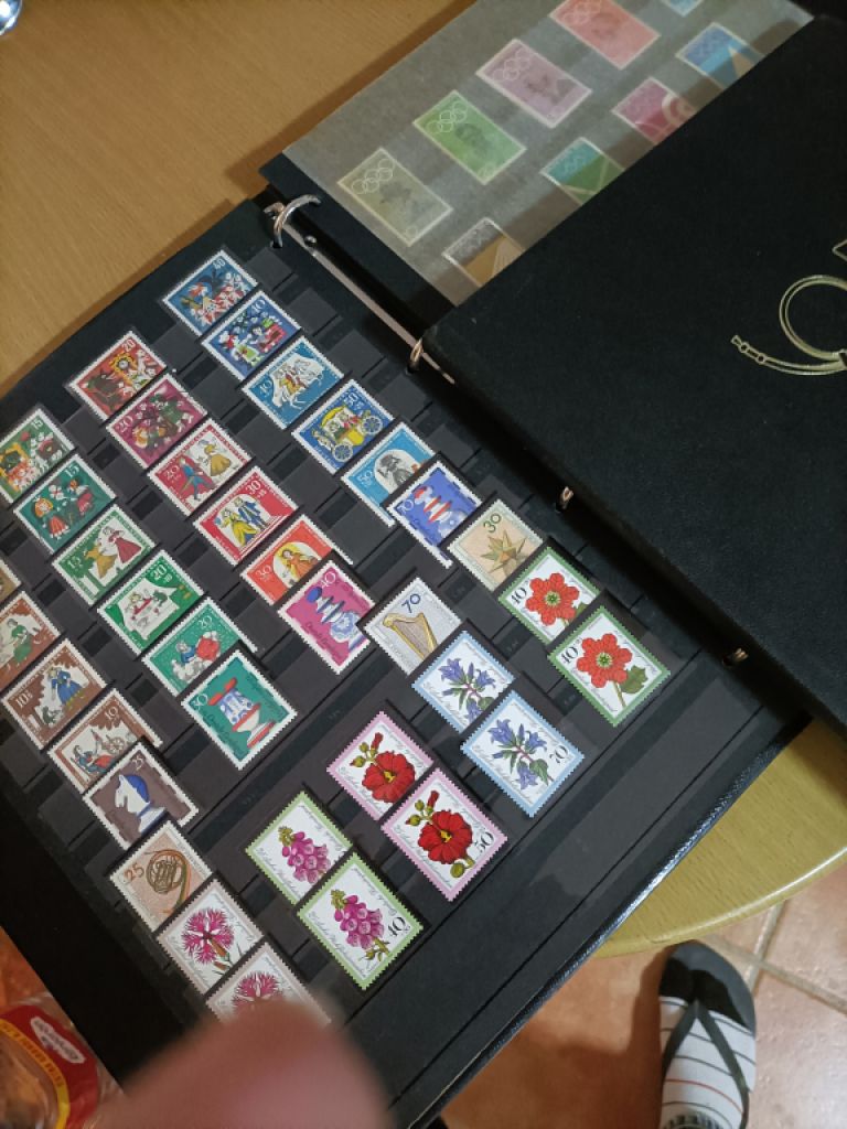 German stamp collection