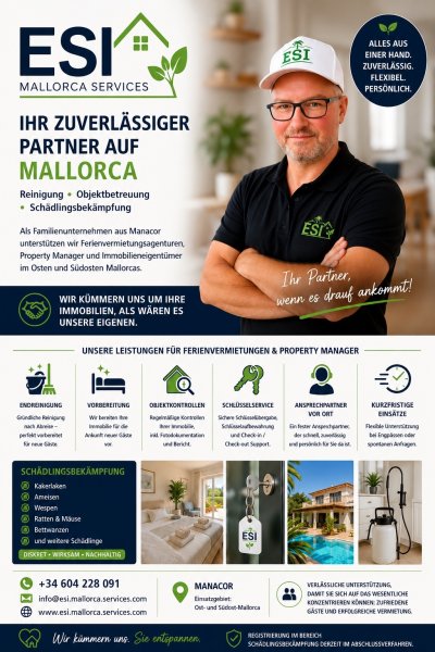 Servicio inmobiliario de habla alemana en Mallorca