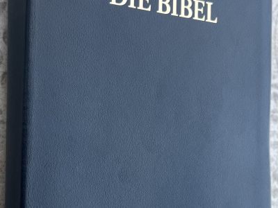 Die Bibel - Schlachter - Schwarzer Kalbsleder-Einband