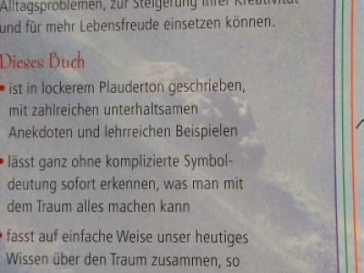 DIE Weisheit der TRÄUME