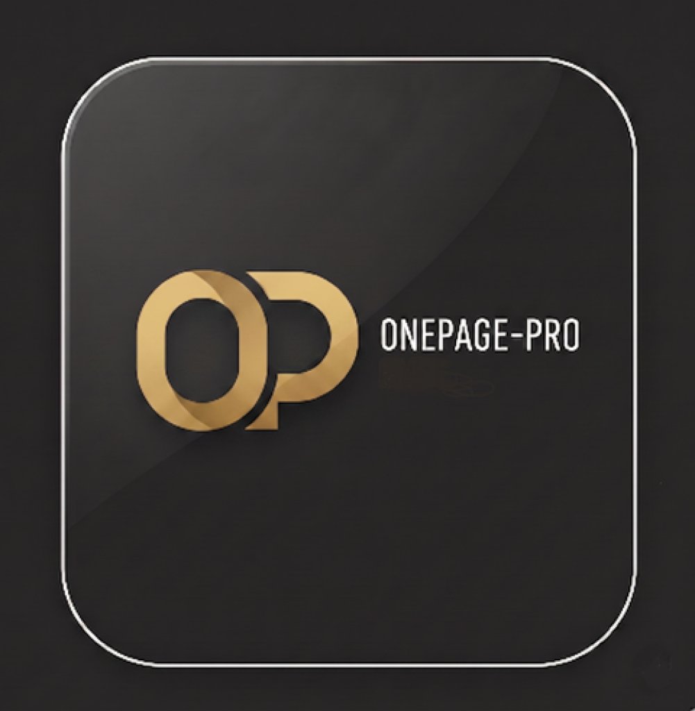 Digitale Visitenkarte & Speisekarte – Alles auf einer Seite (Onepager)