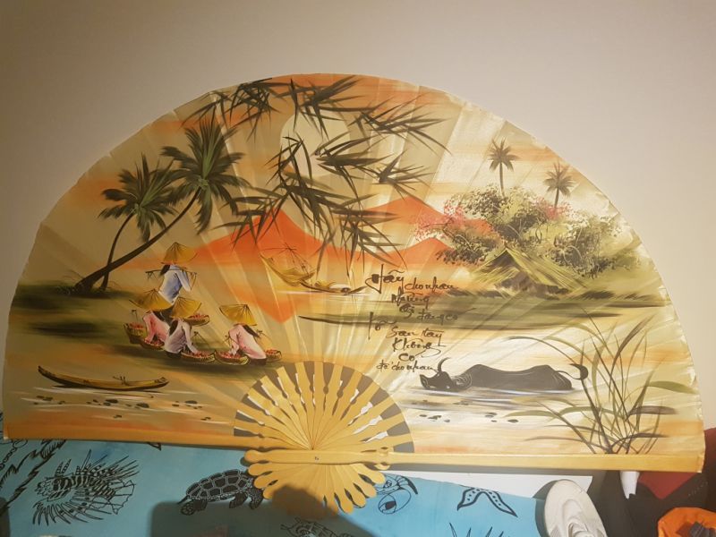 various souvenirs from Asia (Vietnam, Malaysia, Taiwan)