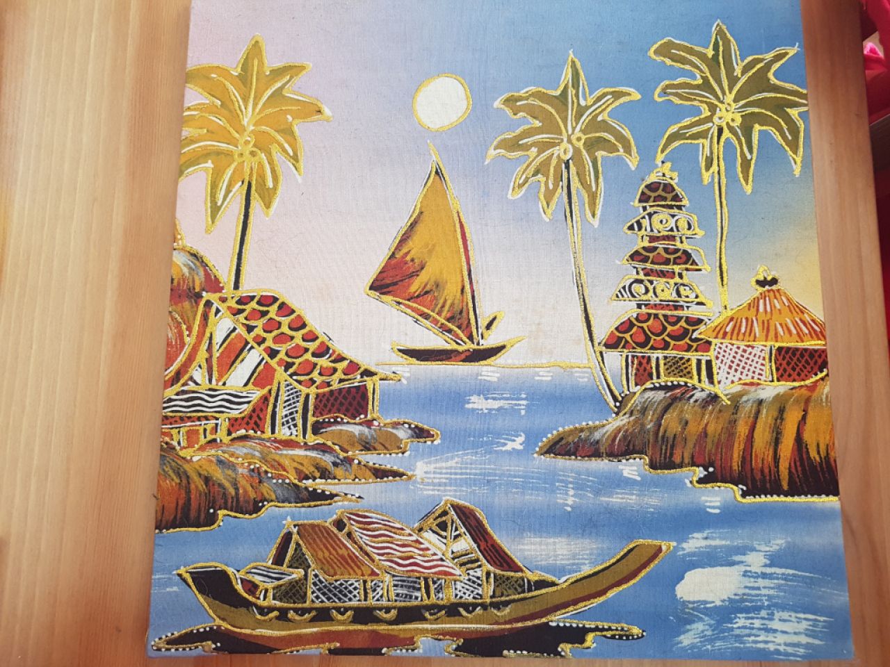 various souvenirs from Asia (Vietnam, Malaysia, Taiwan)