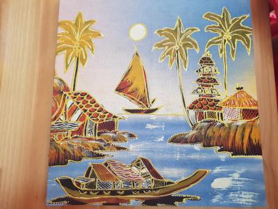 various souvenirs from Asia (Vietnam, Malaysia, Taiwan)