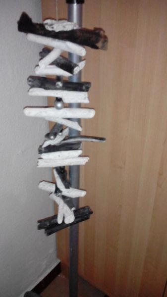 Varios móviles hechos a mano