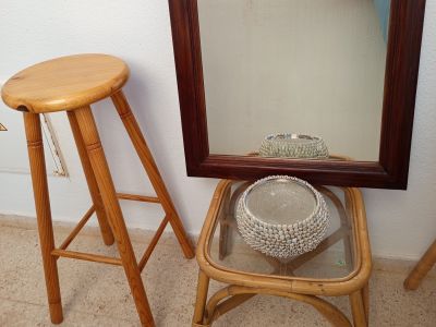 Diverse kleine Rattan Möbel IDEAL FÜR FINCA