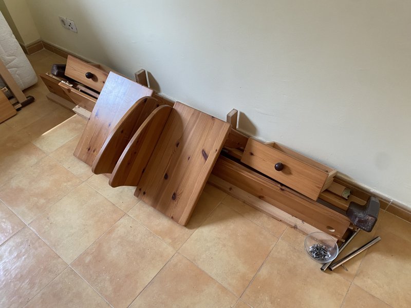 Double bed